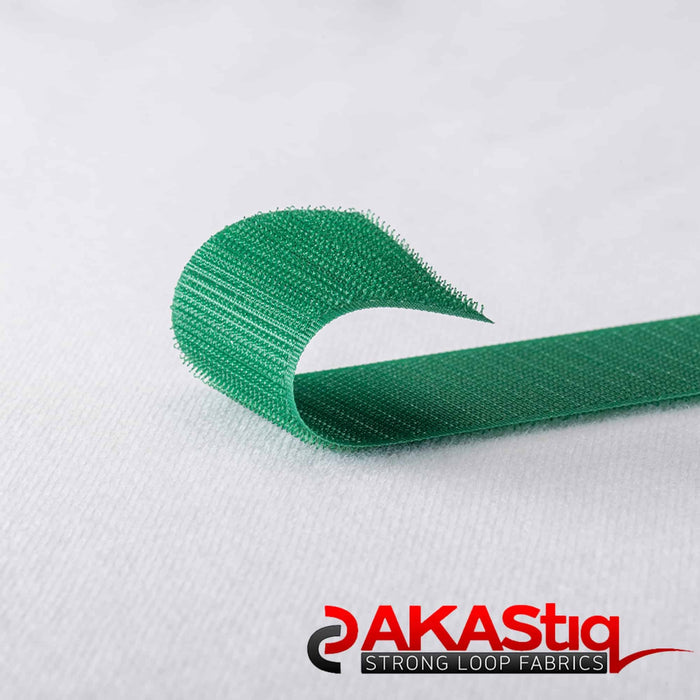 Luxurious AKAStiq® EZ Peel Loop Fabric (W-467) in White, designed for Backpacks. Elevate your craft.