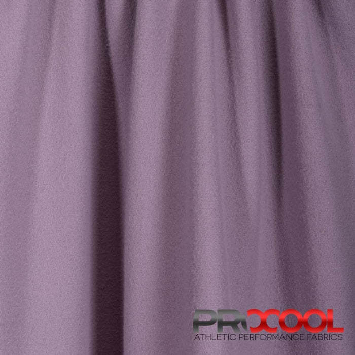 Choose sustainability with our ProCool FoodSAFE® Medium Weight Soft Fleece Fabric (W-344), in Arctic Dusk is designed for Breathable