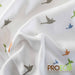 ProECO® Organic Cotton Interlock Print Fabric Birds Used for Cloth Diapers