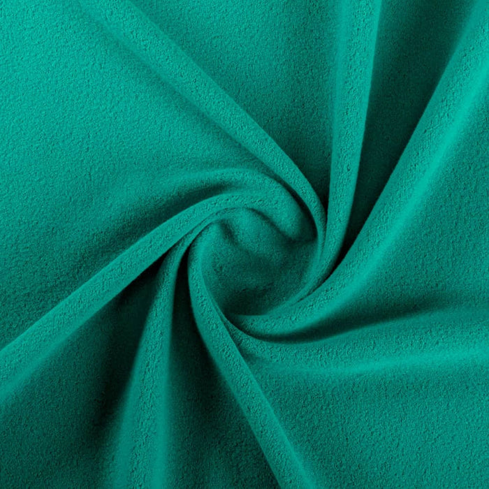 Experience the Medium Weight with ProCool FoodSAFE® Medium Weight Soft Fleece Fabric (W-344) in Deep Teal. Performance-oriented.