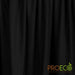 ProECO® Stretch-FIT Organic Cotton SHEER Jersey LITE Fabric Black Used for Bulletin Boards