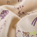 ProECO® Organic Cotton Twill Silver Print Fabric Dandelions Used for Scuba Suits