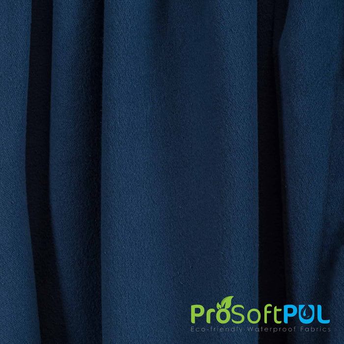 ProSoft® Stretch-FIT Organic Cotton Fleece Waterproof Eco-PUL™ Silver Midnight Navy for Dish mats