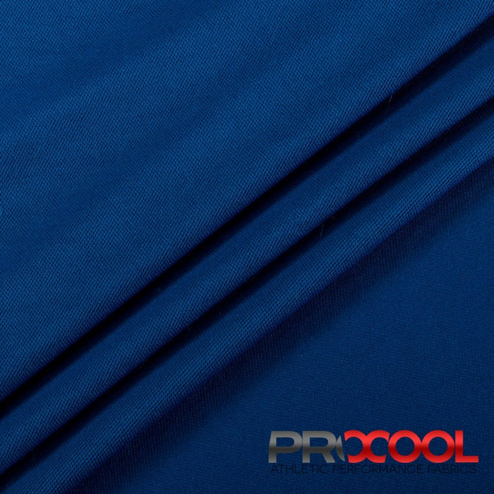 Craft exquisite pieces with ProCool® Dri-QWick™ Sports Pique Mesh Silver CoolMax Fabric (W-529) in Saturn Blue. Specially designed for Bicycling Jerseys. 