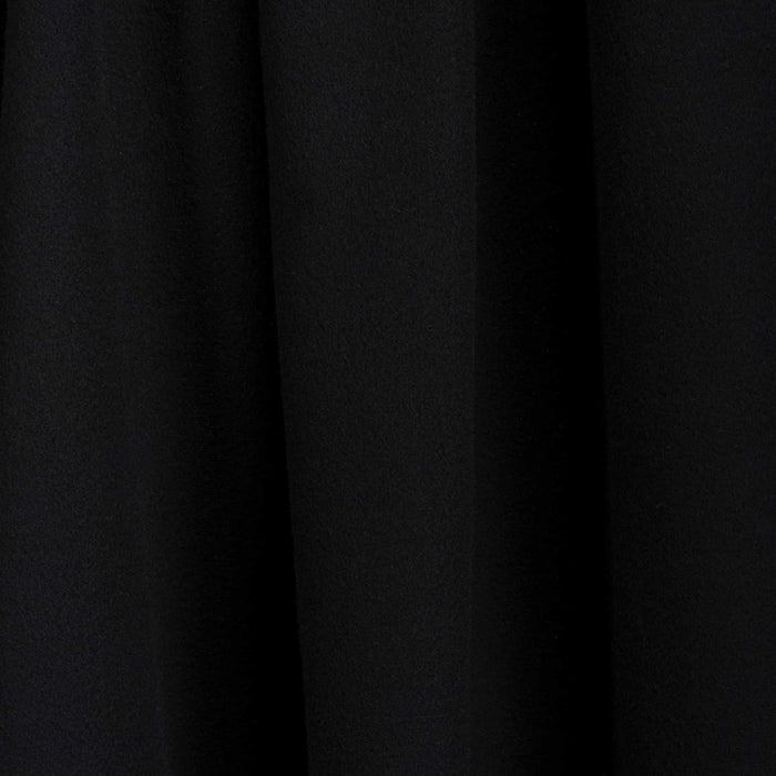 ProCool FoodSAFE® Medium Weight Soft Fleece Fabric (W-344) with HypoAllergenic in Black. Durability meets design.
