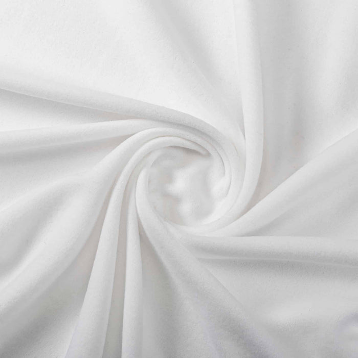 ProCool FoodSAFE® Medium Weight Soft Fleece Fabric (W-344) in White with Medium Weight. Perfect for high-performance applications. 