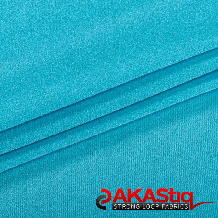 AKAStiq® EZ Peel Loop Shimmer Fabric (W-271) with Hook Compatible in Shimmer Blue. Durability meets design.