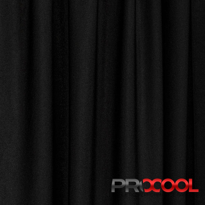 ProCool® 360° Stretch-FIT Sports Jersey CoolMax Fabric (W-290) with Stay Dry in Black. Durability meets design.