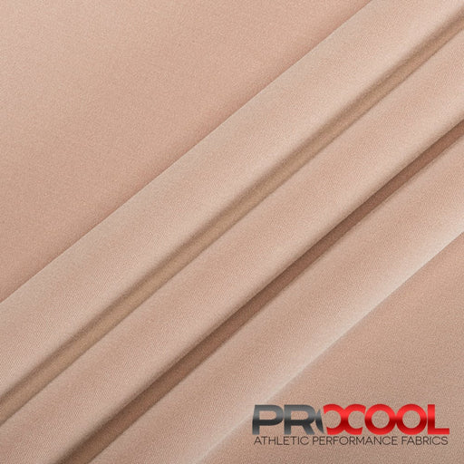 Experience the Vegan with ProCool® 360° Stretch-FIT Sports Jersey CoolMax Fabric (W-290) in Nude. Performance-oriented.