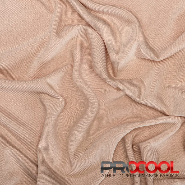 Experience the Child Safe with ProCool® 360° Stretch-FIT Sports Jersey CoolMax Fabric (W-290) in Nude. Performance-oriented.