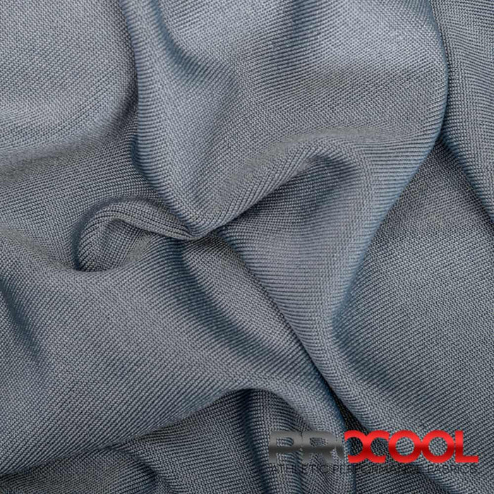 ProCool® 360° Stretch-FIT Sports Jersey CoolMax Fabric (W-290) with Latex Free in Stone Grey. Durability meets design.