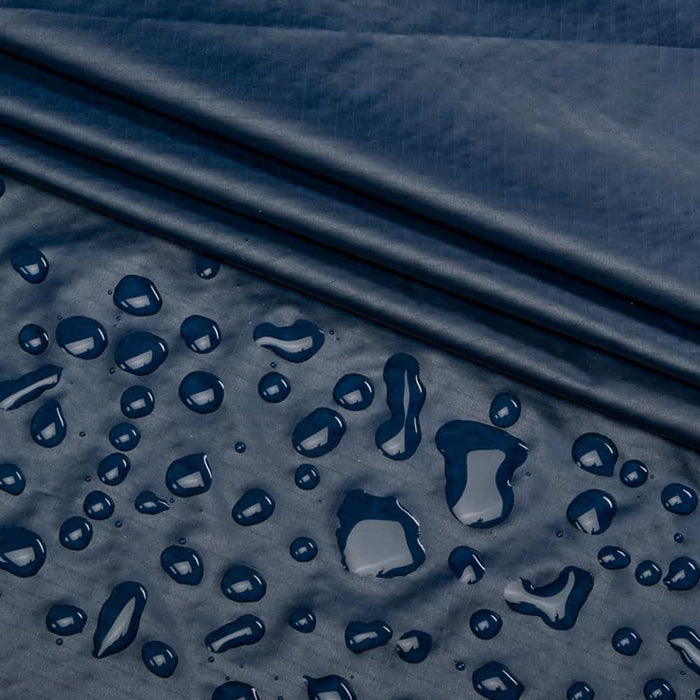 Experience the No Stretch with Nylon Ripstop Hydrophobic Fabric (W-325) in Navy. Performance-oriented.