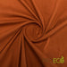 ProECO® Organic Cotton Interlock Fabric Gingerbread Used for Scarves