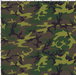 ProTEC® Stretch-FIT Fleece LITE Silver Print Fabric Hunter Camo Used for Silver Hankies