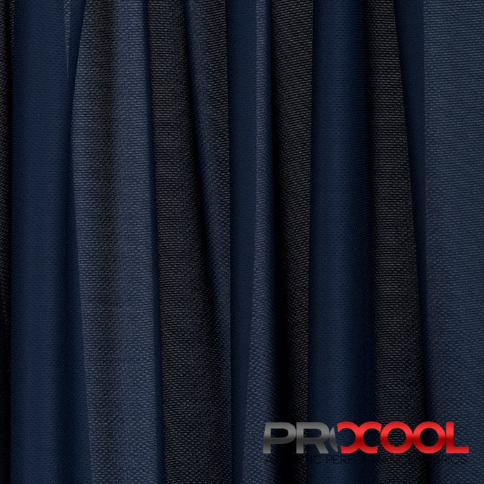 Choose sustainability with our ProCool® Dri-QWick™ Jersey Mesh CoolMax Fabric (W-434), in Uniform Blue is designed for Latex Free