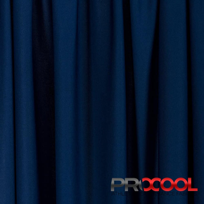 Stay dry and confident in our ProCool® Dri-QWick™ Sports Pique Mesh Silver CoolMax Fabric (W-529) with Medium-Heavy Weight in Sports Navy