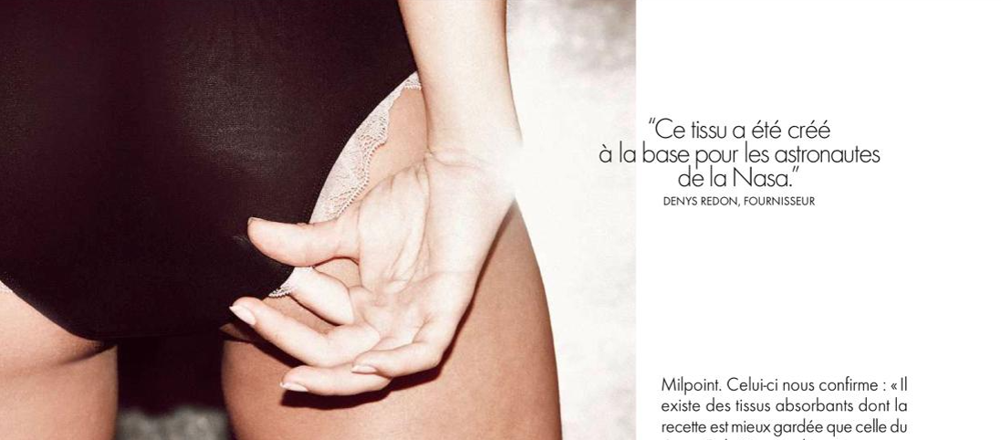 Looking for Absorbent Fabric: The ELLE France Story, and What We Can Tell You