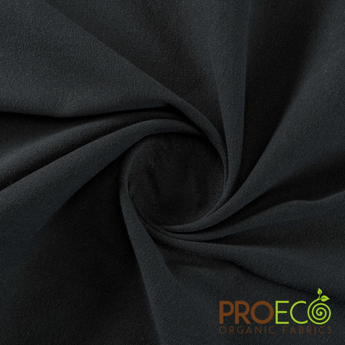 ProECO® Stretch-FIT Heavy Organic Cotton Rib Fabric (W-414)