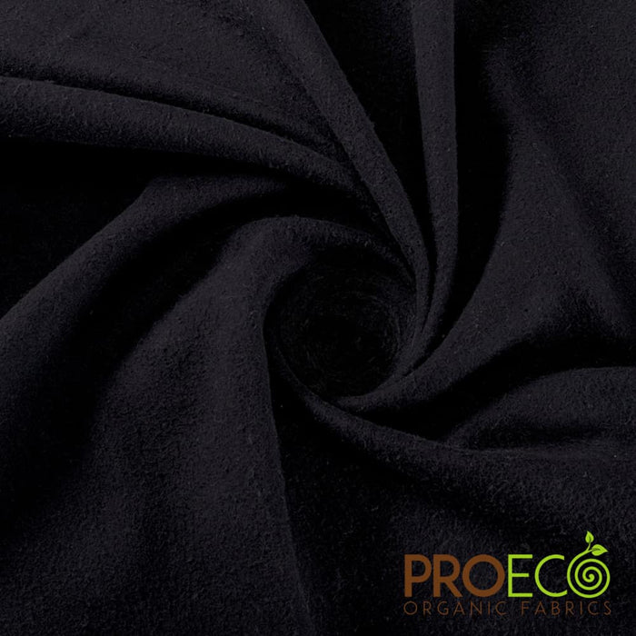 ProECO® Stretch-FIT Organic Cotton Fleece Silver Fabric (W-660)