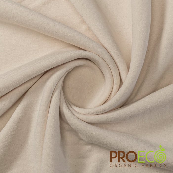 ProECO® Stretch-FIT Organic Cotton Sherpa Fleece Fabric (W-423)