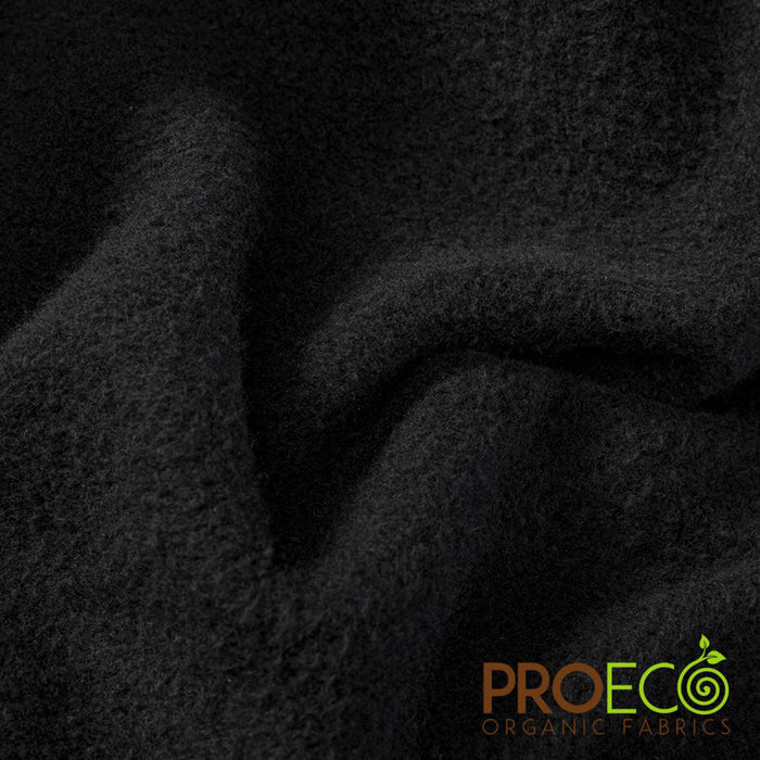 ProECO® Stretch-FIT Organic Cotton Sherpa Fleece Fabric (W-423)