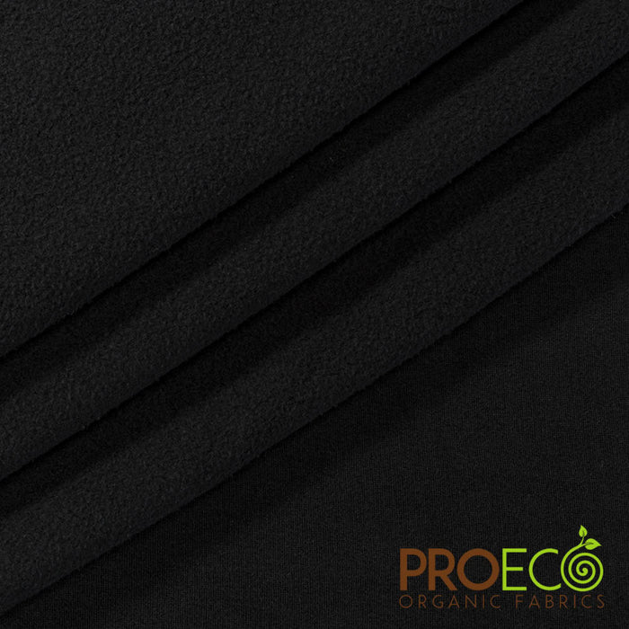 ProECO® Stretch-FIT Organic Cotton Sherpa Fleece Fabric (W-423)