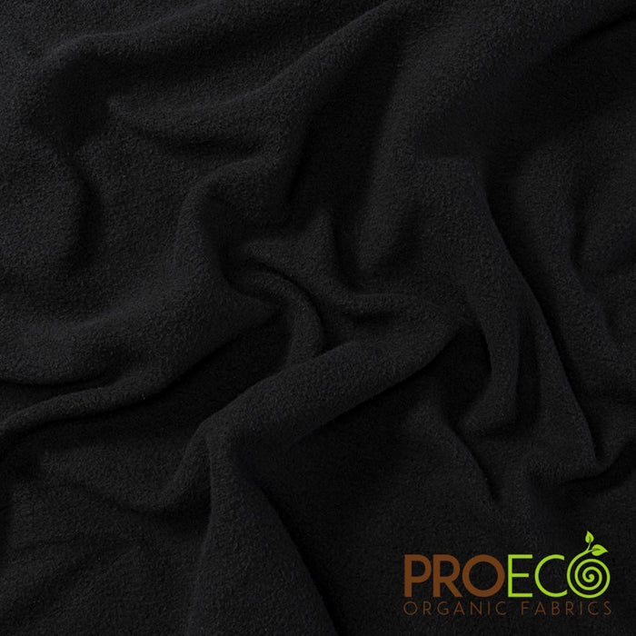 ProECO® Stretch-FIT Organic Cotton Sherpa Fleece Fabric (W-423)