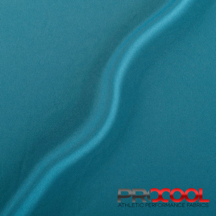 Luxurious ProCool® Performance Interlock Silver CoolMax Fabric (W-435-Rolls) in Denim Blue, designed for Active Wear. Elevate your craft.