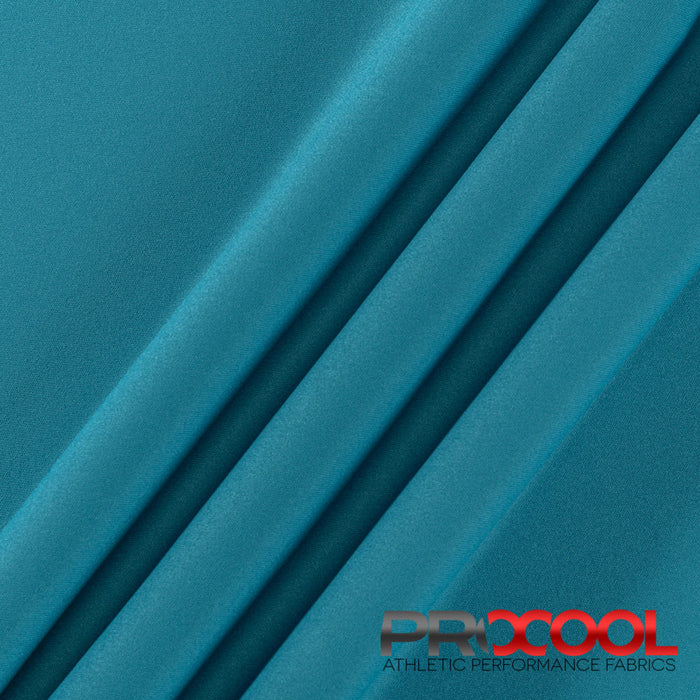 Choose sustainability with our ProCool® Performance Interlock Silver CoolMax Fabric (W-435-Yards), in Denim Blue is designed for HypoAllergenic