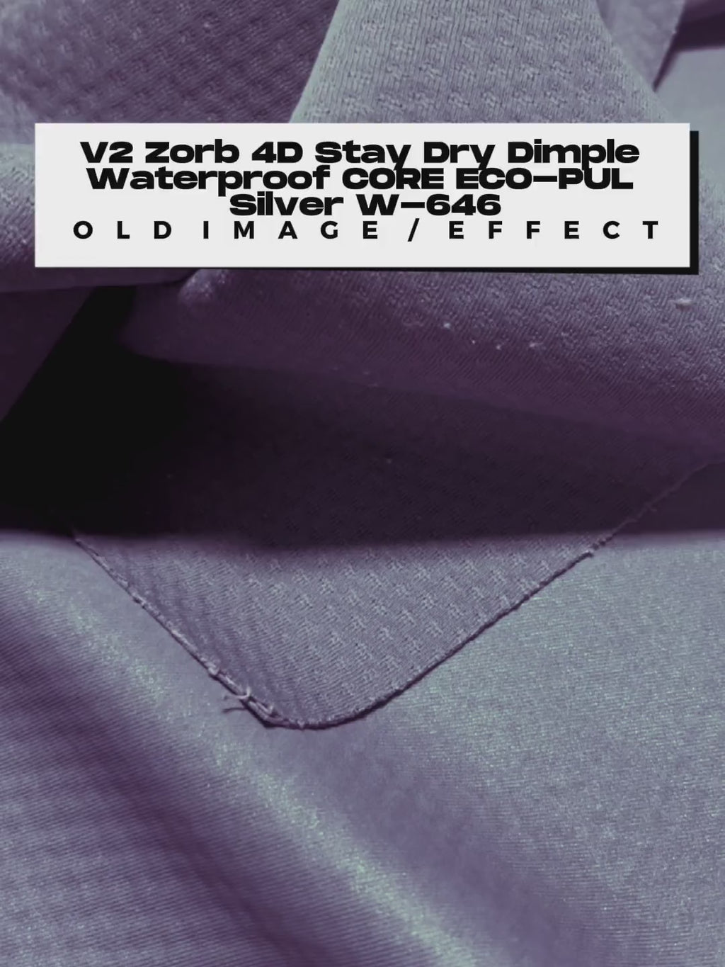 V2 Zorb® 4D 100% Organic Cotton Dimple Waterproof CORE Eco-pul Soaker  Fabric W-626 W-619 made in USA, Sold by the Yard 