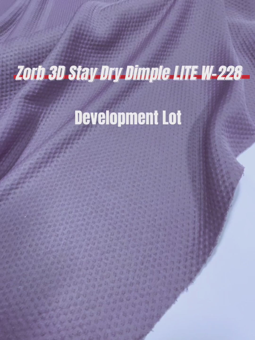 Zorb® 3D Stay Dry Dimple Super Absorbent Fabric W-226 -  Hong Kong