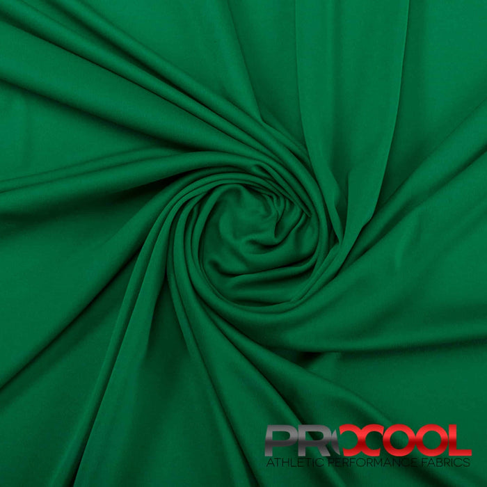 ProCool FoodSAFE® Lightweight Lining Interlock Fabric (W-341) in Jelly Bean with Stay Dry. Perfect for high-performance applications. 