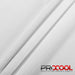 Experience the Vegan with ProCool FoodSAFE® Lightweight Lining Interlock Fabric (W-341) in White. Performance-oriented.