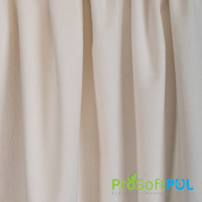 ProSoft® Organic Cotton Fleece Waterproof Eco-PUL™ Silver Fabric Natural Used for Feminine Pads