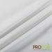 ProECO® Organic Cotton Twill Fabric White Used for Cheer Uniforms