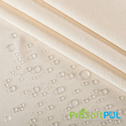 ProSoft® Organic Cotton French Terry Waterproof Eco-PUL™ Silver Fabric Natural Used for Boot Liners