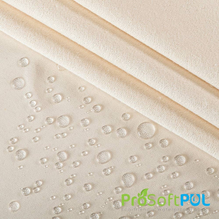 ProSoft® Organic Cotton French Terry Waterproof Eco-PUL™ Silver Fabric Natural Used for Boot Liners