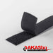 AKAStiq® Hook & Loop Tapes Black Used for Active Wears