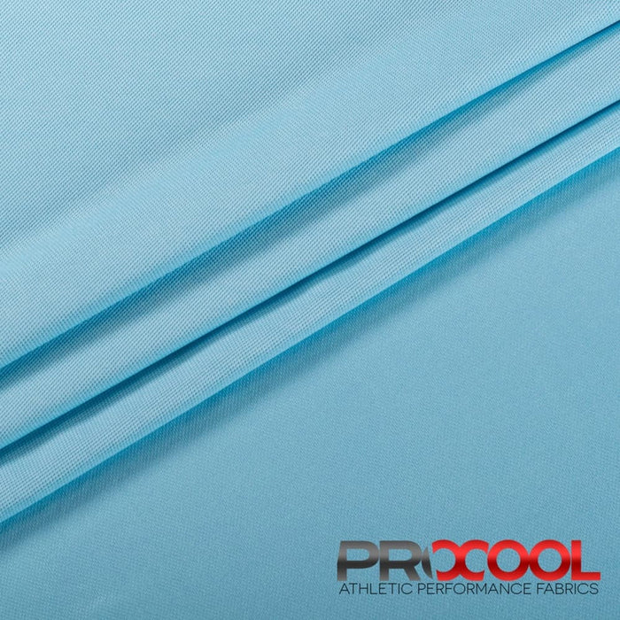 Meet our ProCool FoodSAFE® Medium Weight Pique Mesh CoolMax Fabric (W-336), crafted with top-quality Breathable in Baby Blue for lasting comfort.