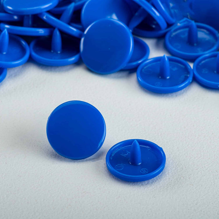 KAM Size 20 Snaps -100 piece Caps Royal Blue Used For Cloth Daipers