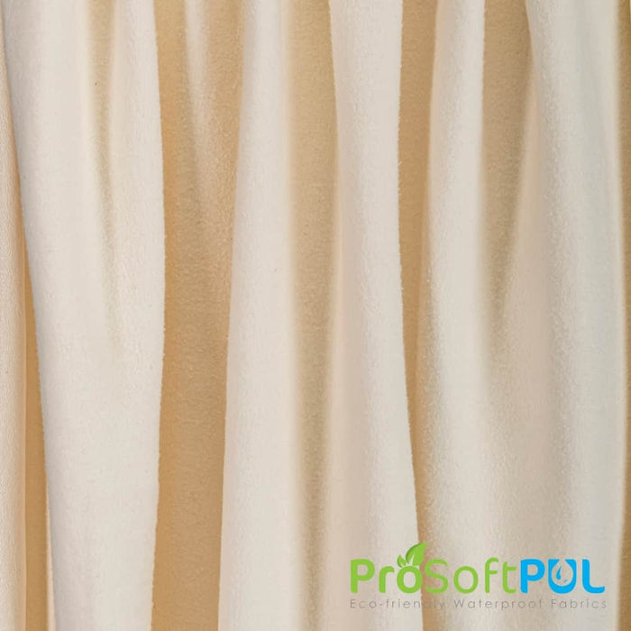 ProSoft® Stretch-FIT Organic Cotton Sherpa Fleece Waterproof ECO-PUL™ Fabric (W-532)-Wazoodle Fabrics-Wazoodle Fabrics