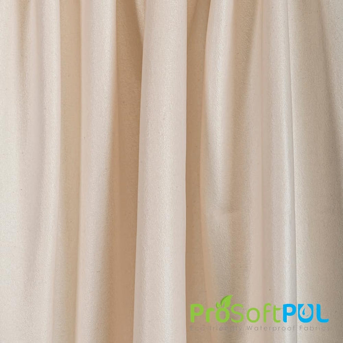 ProSoft® Organic Cotton Sherpa Waterproof ECO-PUL™ Silver Fabric (W-521)-Wazoodle Fabrics-Wazoodle Fabrics