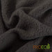 ProECO® Stretch-FIT Organic Cotton Fleece Fabric Charcoal Used for Cage liners