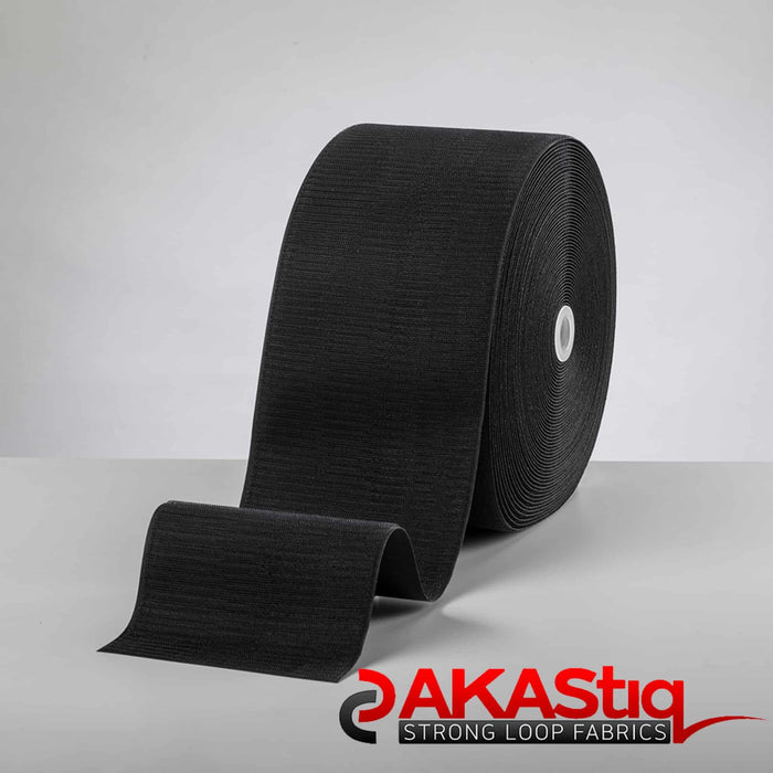 AKAStiq® Hook & Loop Tapes 6 Inch Black Used for Active Gears