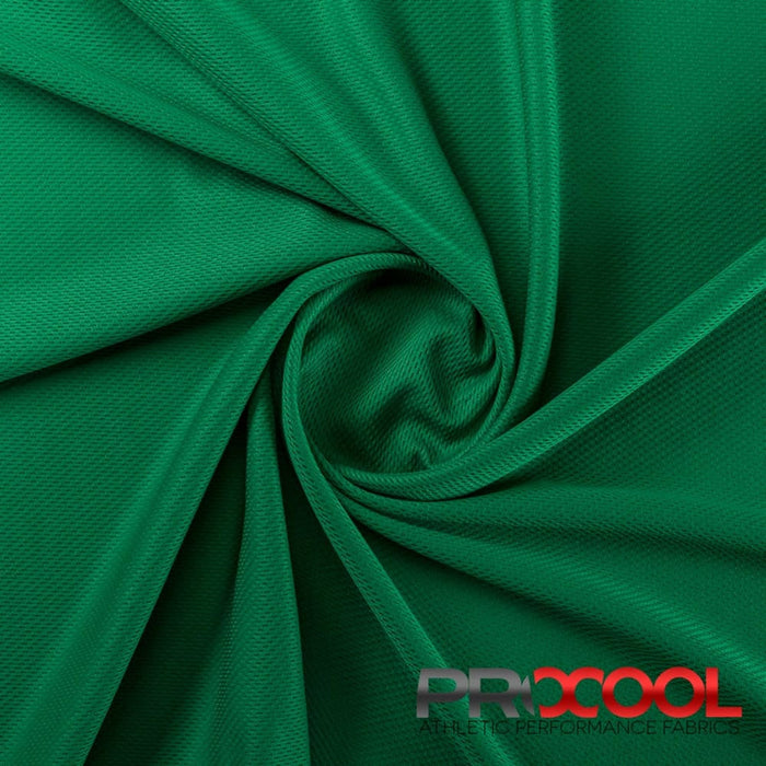 ProCool FoodSAFE® Light-Medium Weight Jersey Mesh Fabric (W-337) in Jelly Bean with Breathable. Perfect for high-performance applications. 