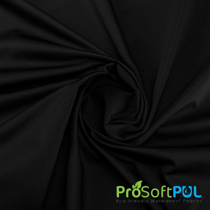 ProSoft® Nylon Waterproof Eco-PUL™ Silver Fabric Black Used for Boat covers