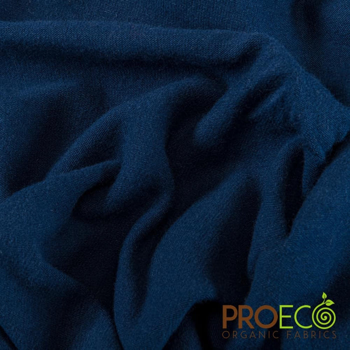 ProECO® Stretch-FIT Heavy Organic Cotton Jersey Midnight Navy Used for Cotton Rounds