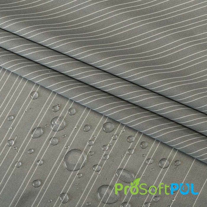 ProSoft REPREVE® Waterproof 1 mil Eco-PUL™ Fabric Grey Mix Used for Activewear