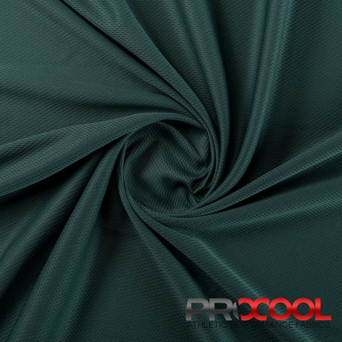 ProCool FoodSAFE® Light-Medium Weight Jersey Mesh Fabric (W-337) in Deep Green is designed for Breathable. Advanced fabric for superior results.