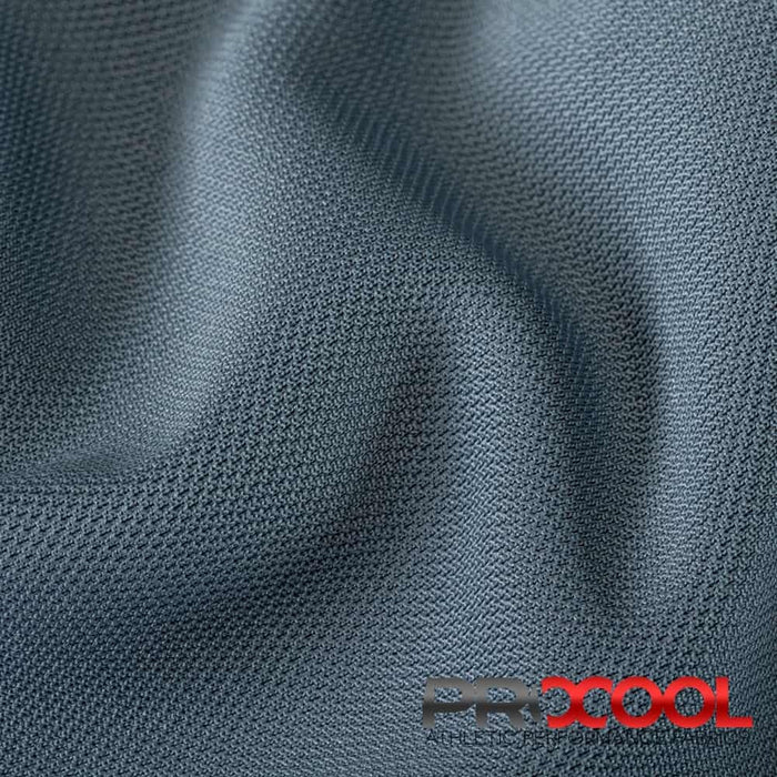 Meet our ProCool FoodSAFE® Medium Weight Pique Mesh CoolMax Fabric (W-336), crafted with top-quality Latex Free in Stone Grey for lasting comfort.